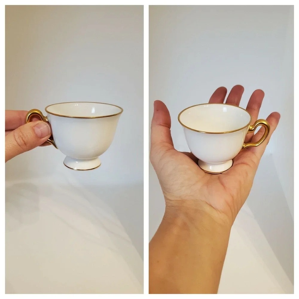Okura OAC Espresso Tea Set Cups Sugar Creamer 18 Pcs Hand Made Japan Orig $1,200